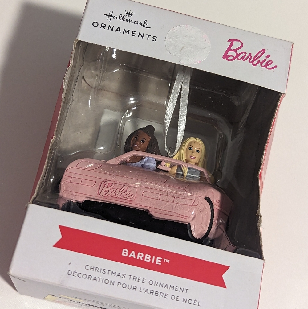 Barbie Hallmark Christmas Ornament New!